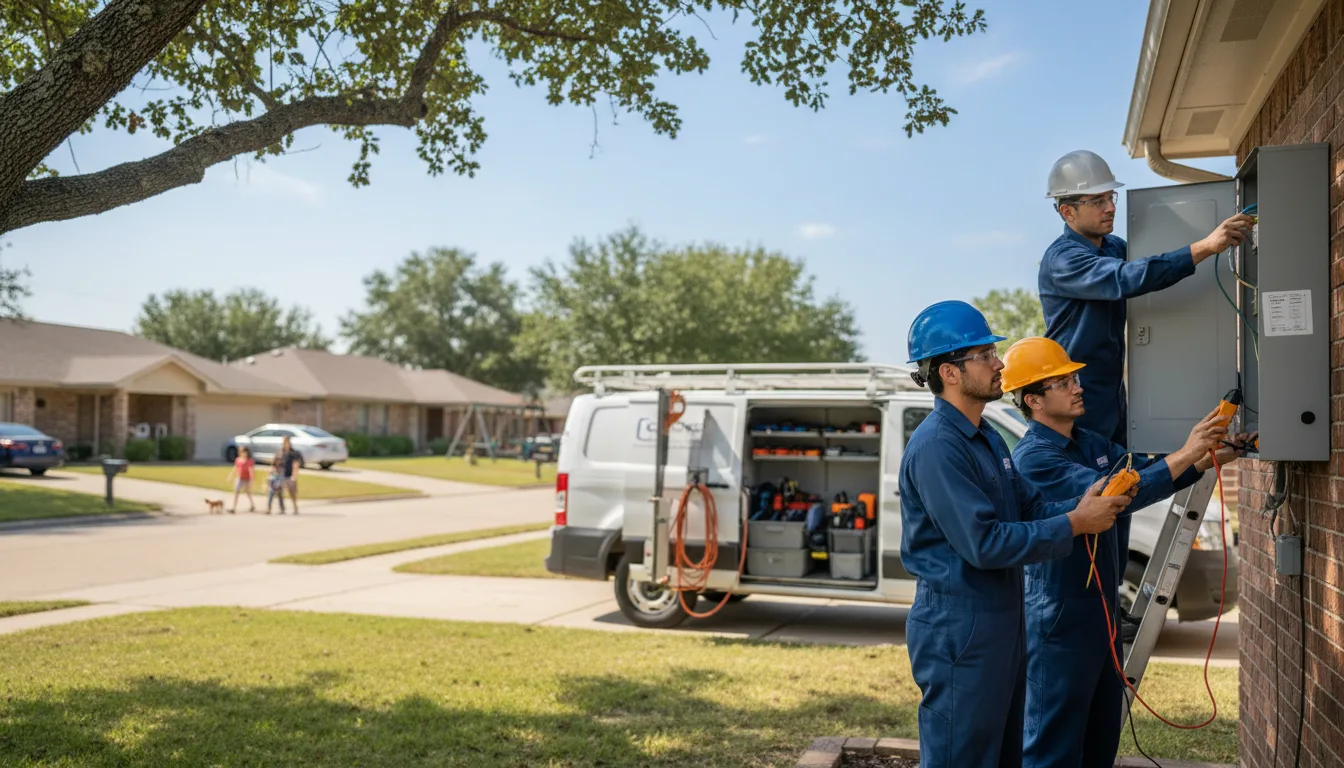 Certified electrician providing emergency electrical services in Neely, MS